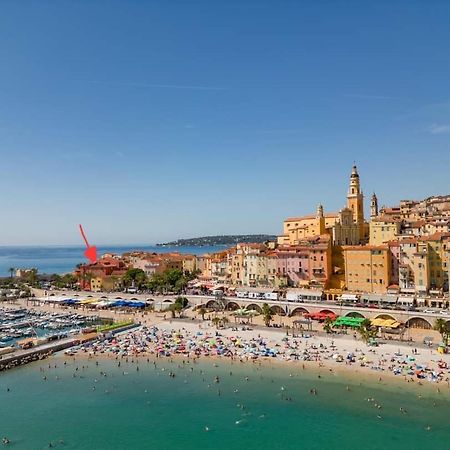 4P Vue Mer Et Montagne Menton Exterior foto