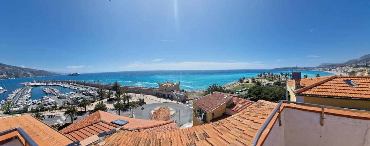 4P Vue Mer Et Montagne Menton Exterior foto