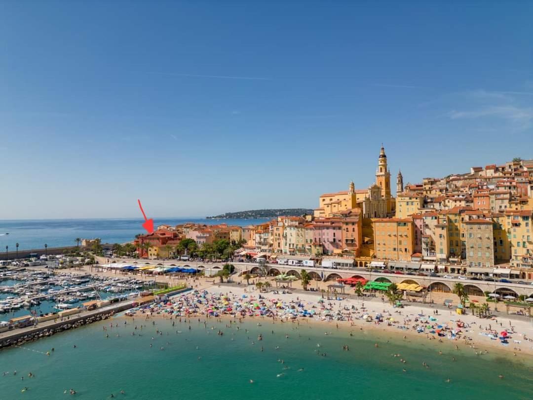 4P Vue Mer Et Montagne Menton Exterior foto